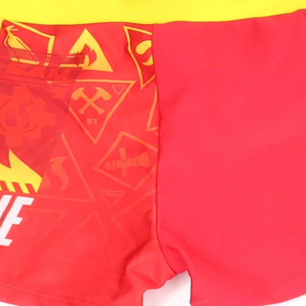 Fireman Sam Boys Multicoloured  Polyester Sweat Shorts Size 3-4 Years  Regular