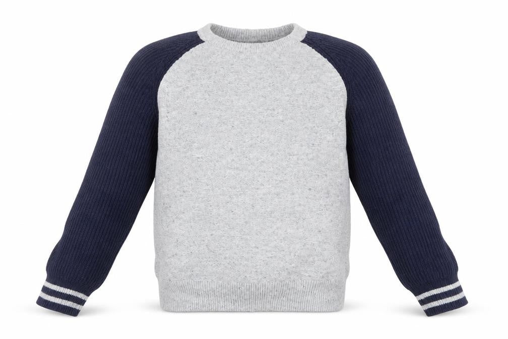 Gap Boys Multicoloured Colourblock Cotton Pullover Sweatshirt Size 12 Years