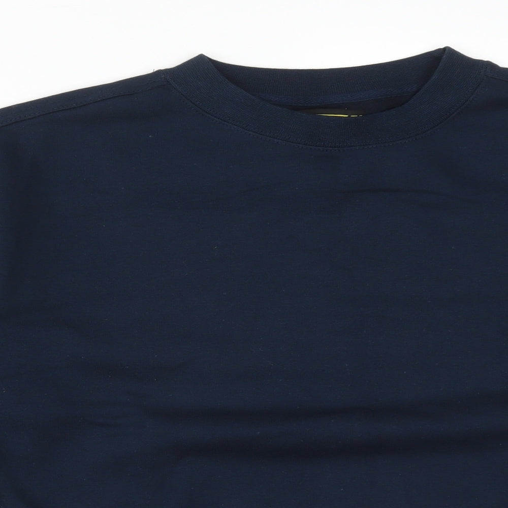 BARATEC Mens Blue  Polyester Pullover Sweatshirt Size XS