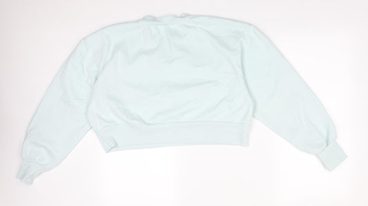 Boux Avenue Womens Blue  Cotton Pullover Sweatshirt Size 10   - LONDON