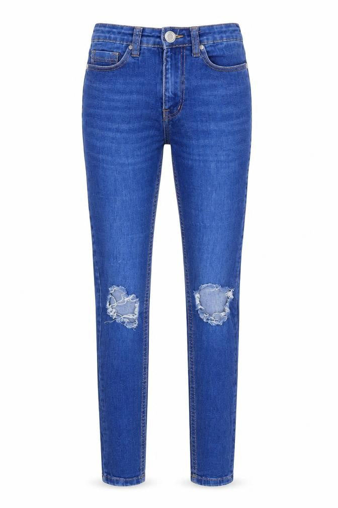 Born Belief Womens Blue  Cotton Skinny Jeans Size 6 L27 in Regular