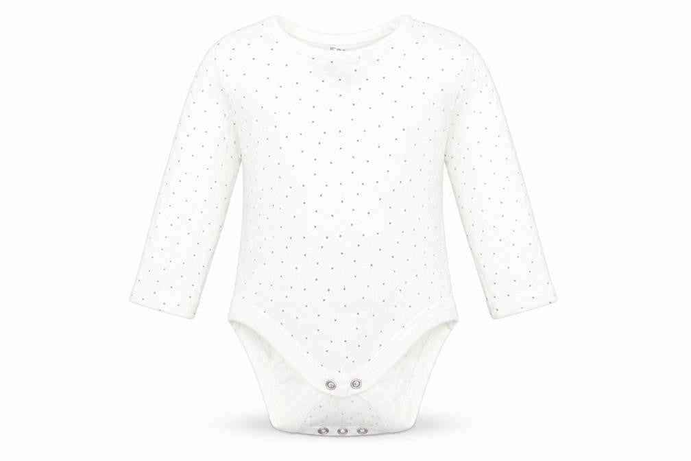 F&F Baby Multicoloured Polka Dot Cotton Babygrow One-Piece Size 3-6 Months