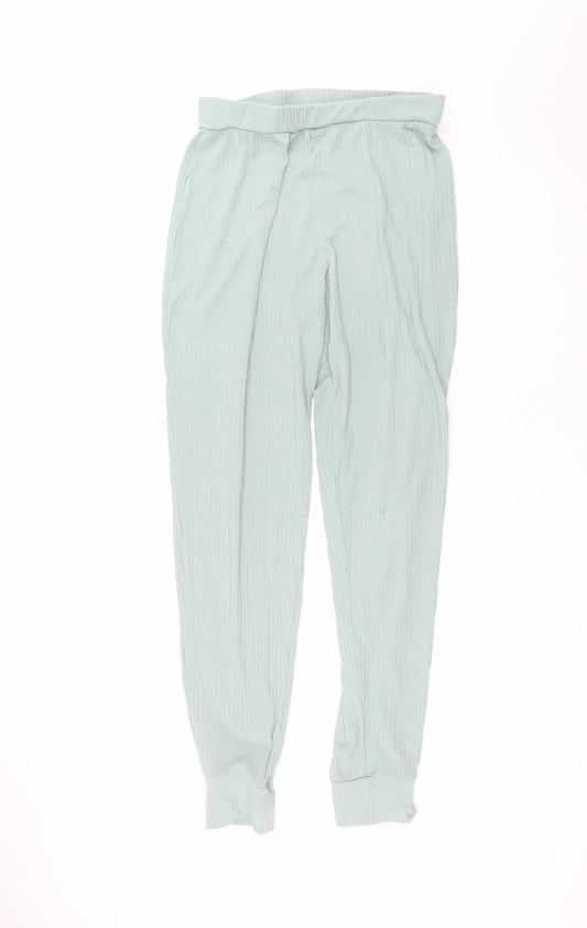 New Look Womens Green  Polyester Trousers  Size L L30 in Regular