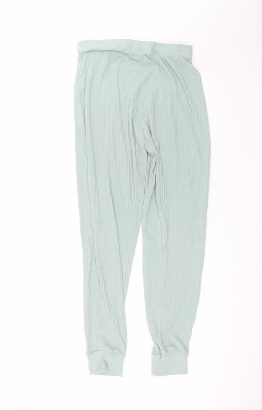 New Look Womens Green  Polyester Trousers  Size L L30 in Regular