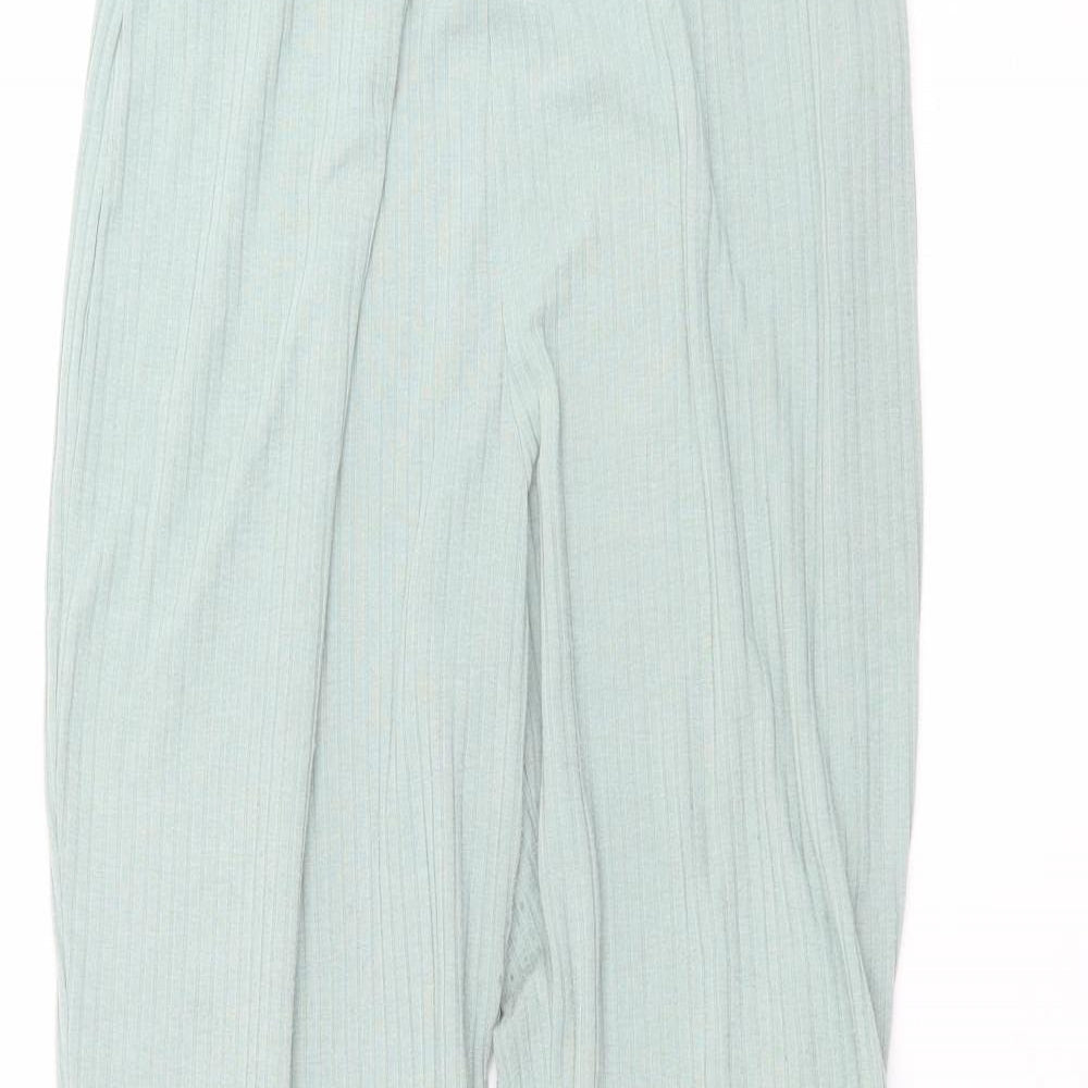New Look Womens Green  Polyester Trousers  Size L L30 in Regular