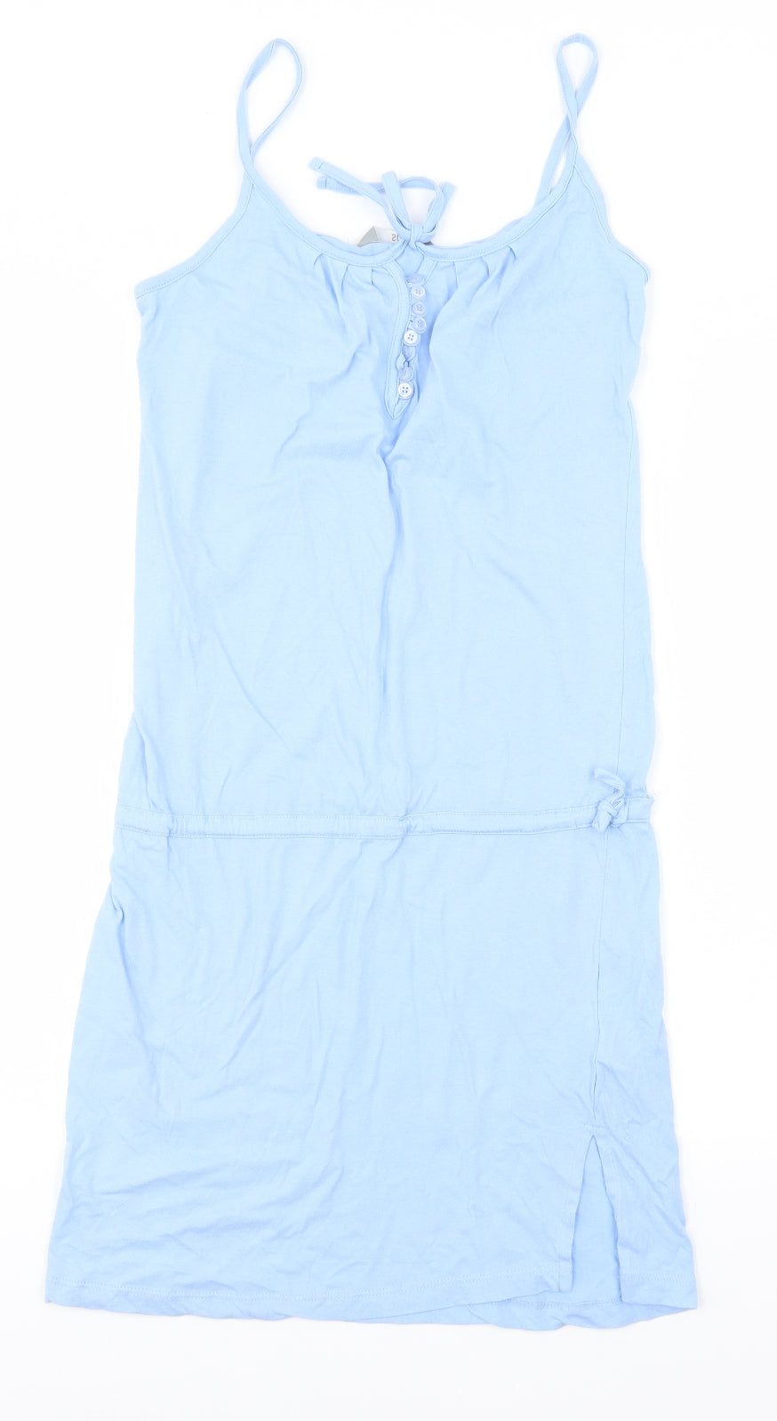 South Womens Blue  Cotton Pencil Dress  Size 10  Halter