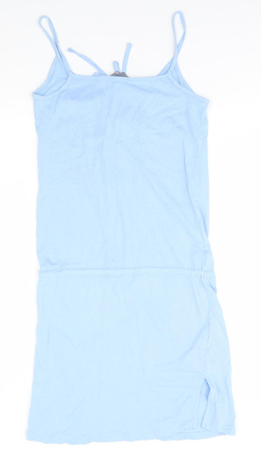 South Womens Blue  Cotton Pencil Dress  Size 10  Halter