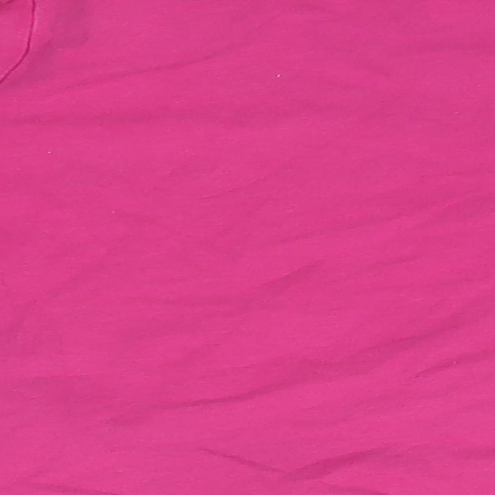 George Baby Pink  Cotton Basic Blouse Size 18-24 Months Round Neck