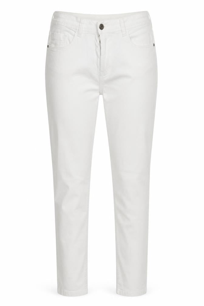 Anthology Womens White  Cotton Skinny Jeans Size 10 L26 in Slim