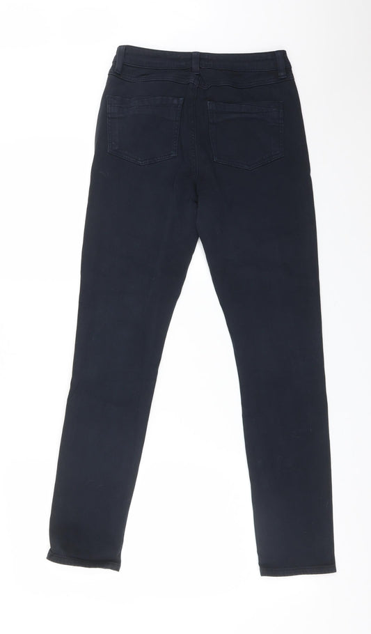 MINT VELEVT Womens Blue  Cotton Straight Jeans Size 8 L29 in Regular
