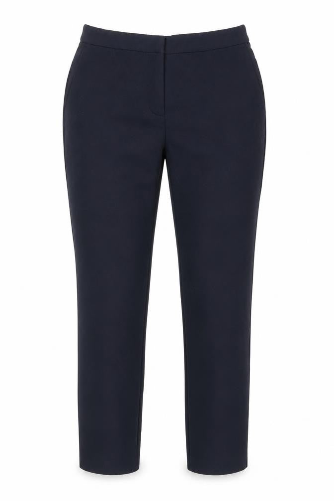 Zara Womens Blue  Cotton Dress Pants Trousers Size M L26 in Regular