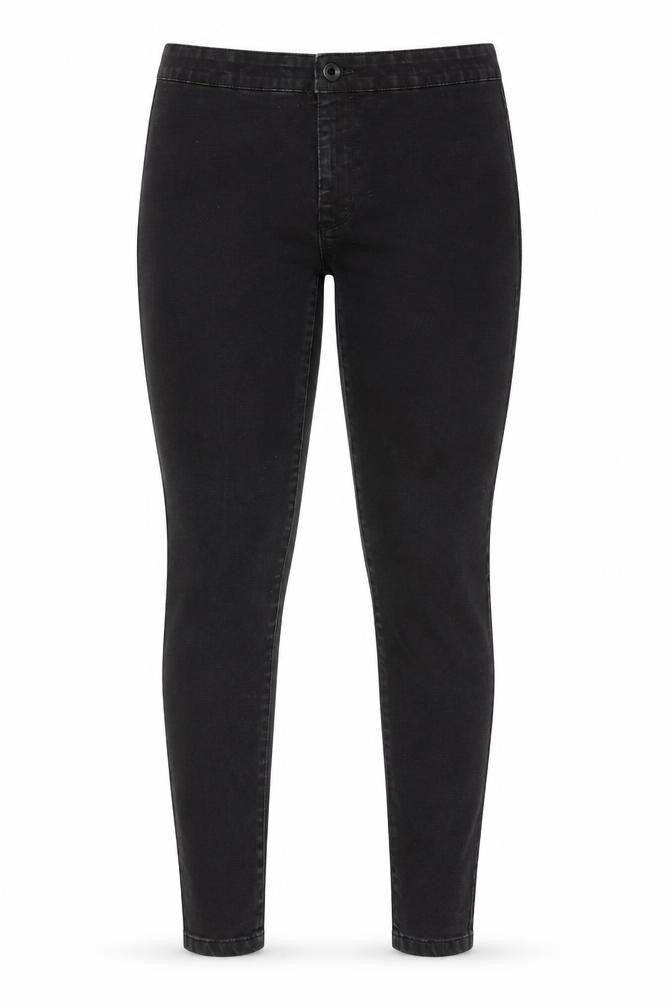 DENIM CO Womens Black  Cotton Skinny Jeans Size 14 L27 in Regular