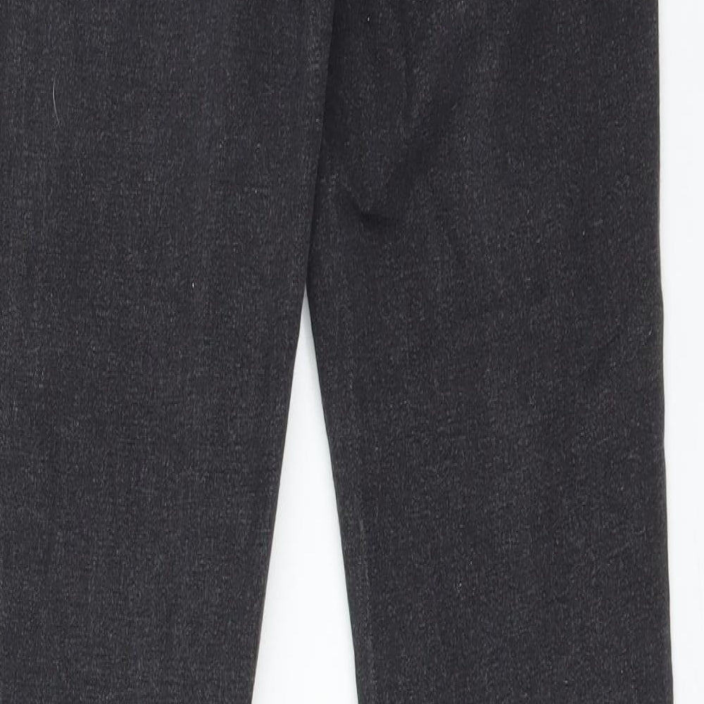 Preworn Womens Black  Cotton Skinny Jeans Size 10 L29 in Regular