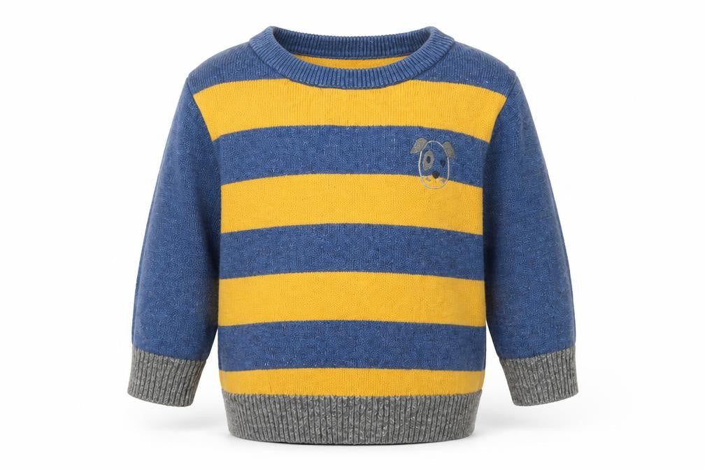 NEXT Baby Yellow  Cotton Pullover Jumper Size 6-9 Months