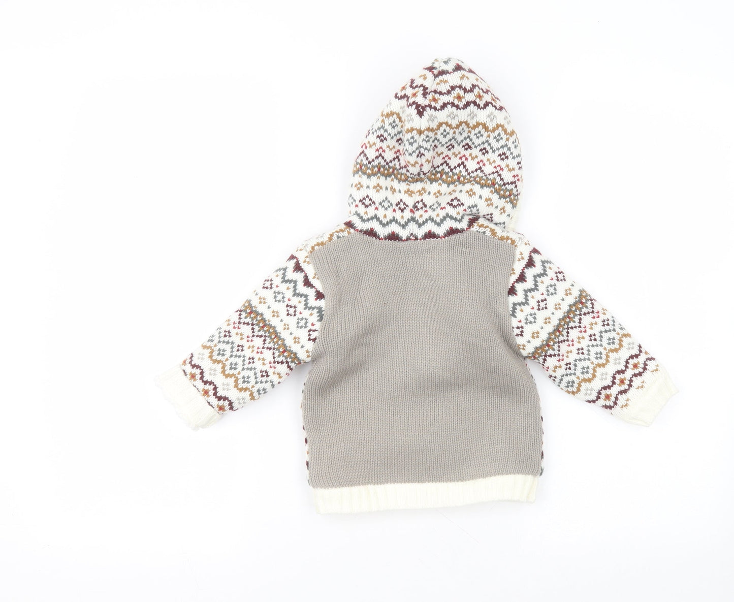 Nutmeg Baby White   Jacket Coatigan Size 6-9 Months
