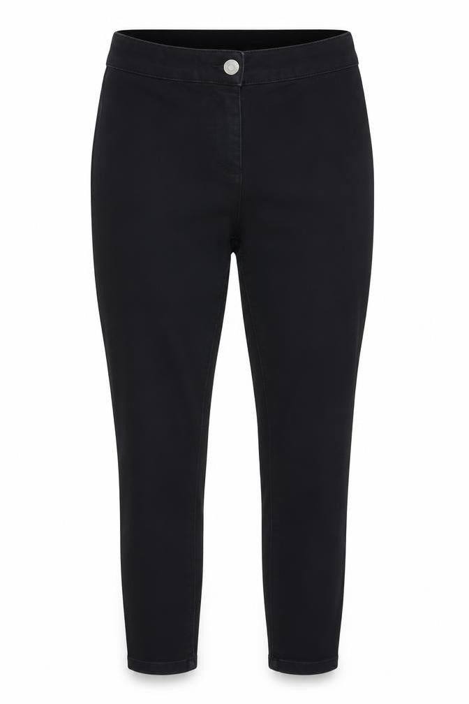 Papaya Womens Black  Cotton Jegging Leggings Size 8 L25 in
