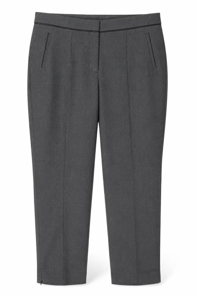 Very Womens Grey  Polyester Trousers  Size 14 L27 in Regular