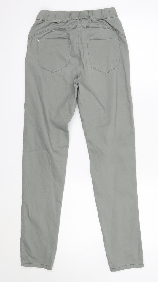 Primark Womens Green  Cotton Jegging Jeans Size 10 L29 in Regular