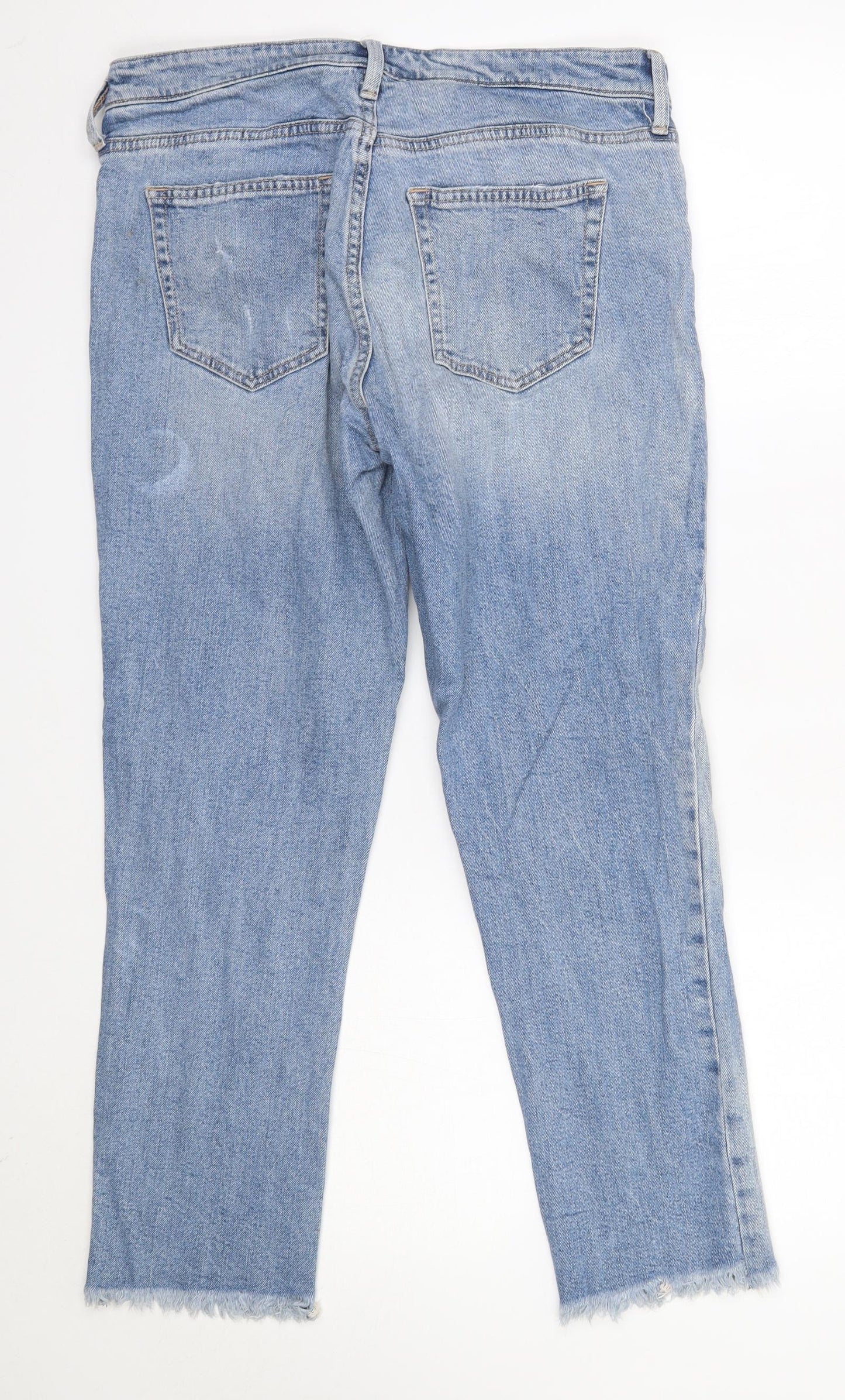 Gap Womens Blue  Cotton Skinny Jeans Size 29 in L25 in Regular