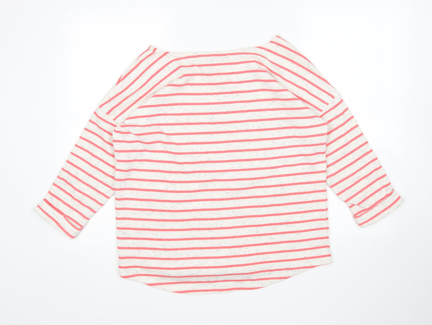Very Womens Multicoloured Round Neck Striped Polyester Pullover Jumper Size 12