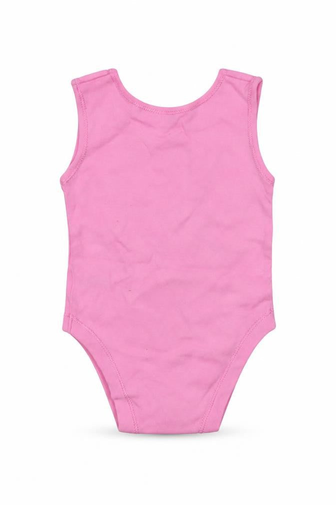 George Girls Pink  Cotton Leotard One-Piece Size 6-9 Months
