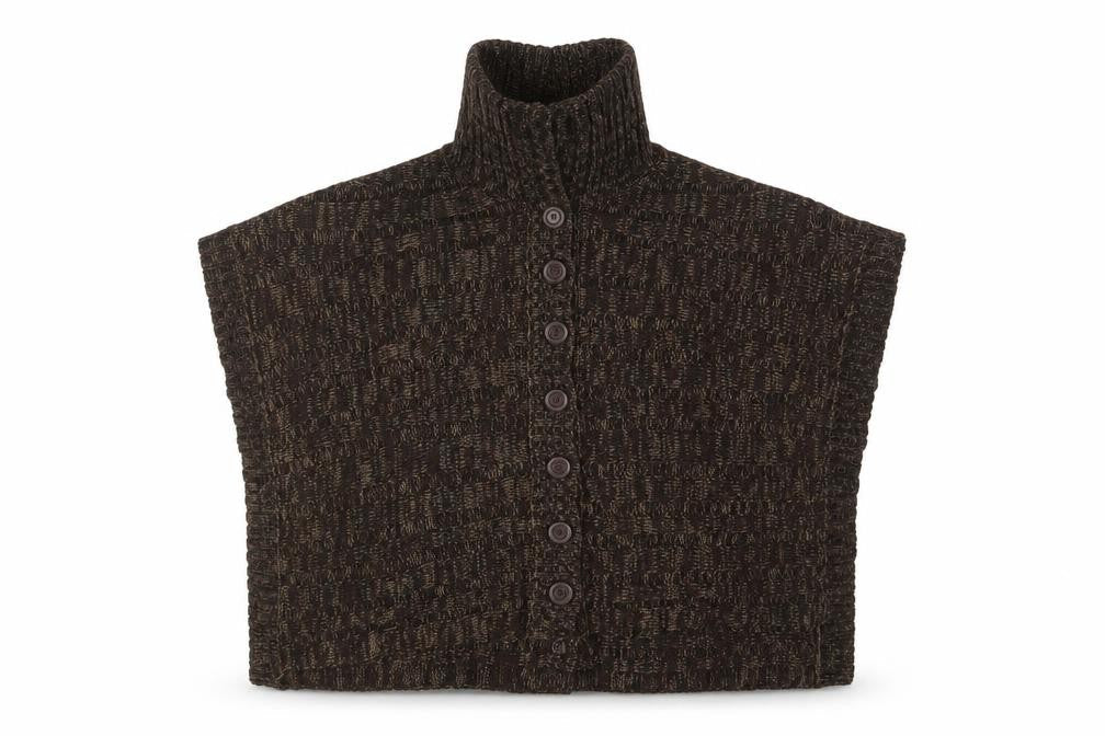 Atmosphere Womens Brown   Overcoat Poncho One Size