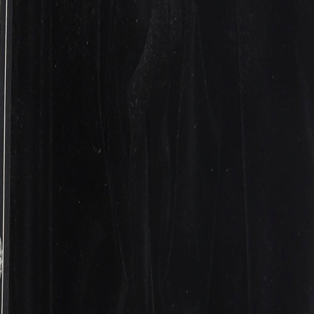 Preworn Womens Black Solid   Lounge Pants Size 10