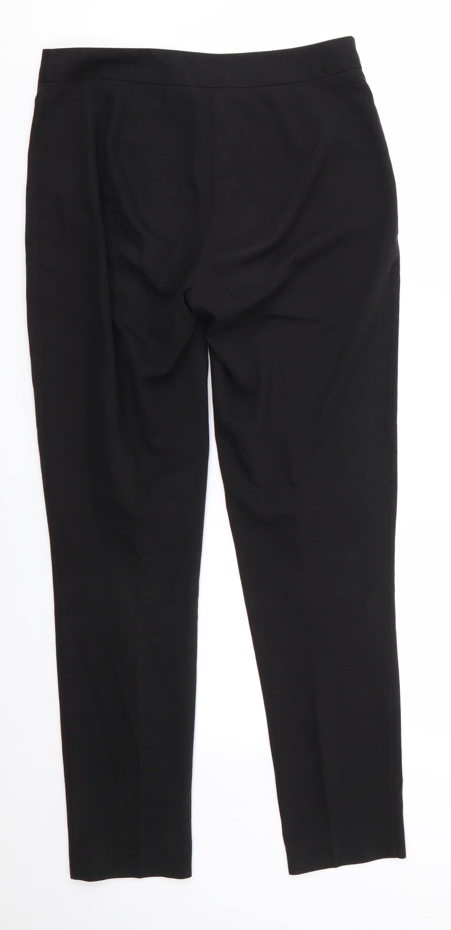 New Look Womens Black  Polyester Trousers  Size 8 L29 in Regular