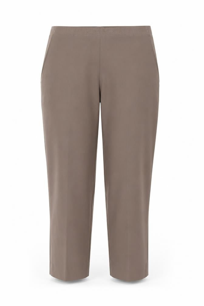 Preworn Womens Brown  Polyester Trousers  Size 38 in L25 in Regular