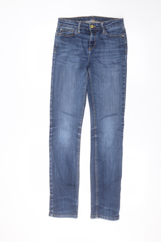 ESPIRIT Womens Blue  Cotton Skinny Jeans Size 26 in L29 in Regular