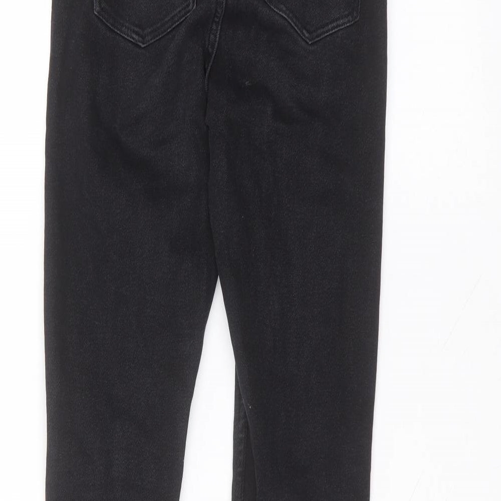 Denim & Co. Womens Black  Cotton Skinny Jeans Size 6 L27 in Regular