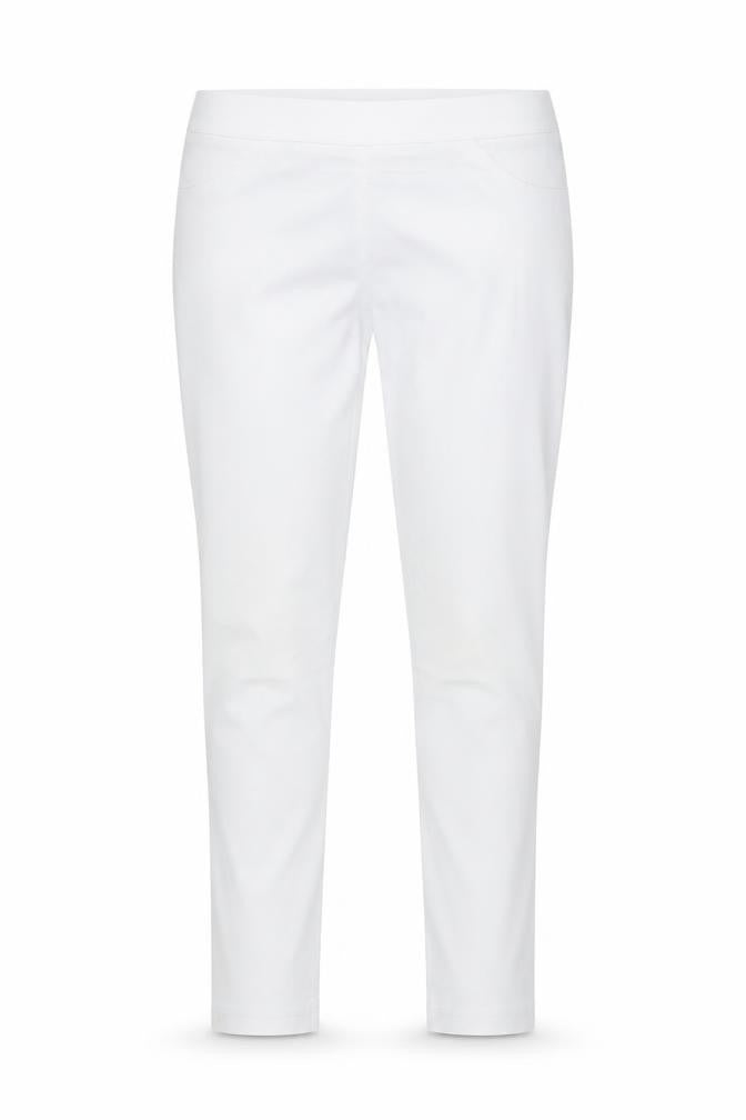 Classics Womens White  Cotton Skinny Jeans Size 12 L25 in Regular