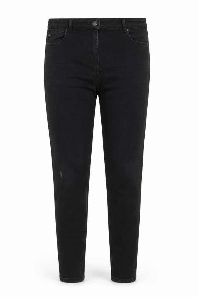 Matalan Womens Black  Cotton Skinny Jeans Size 12 L29 in Regular