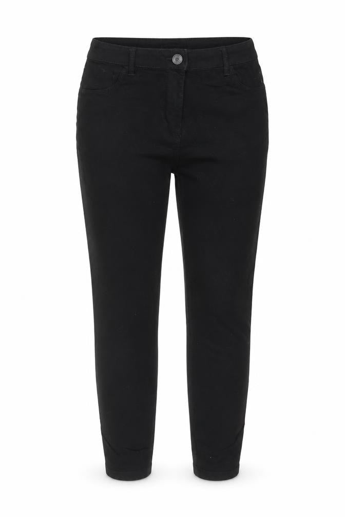 Matalan Womens Black  Cotton Skinny Jeans Size 12 L27 in Regular