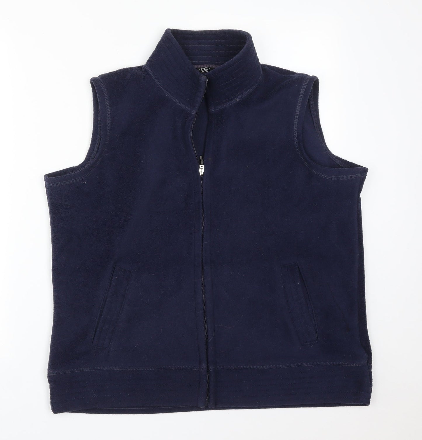 BM Womens Blue   Gilet Coat Size M