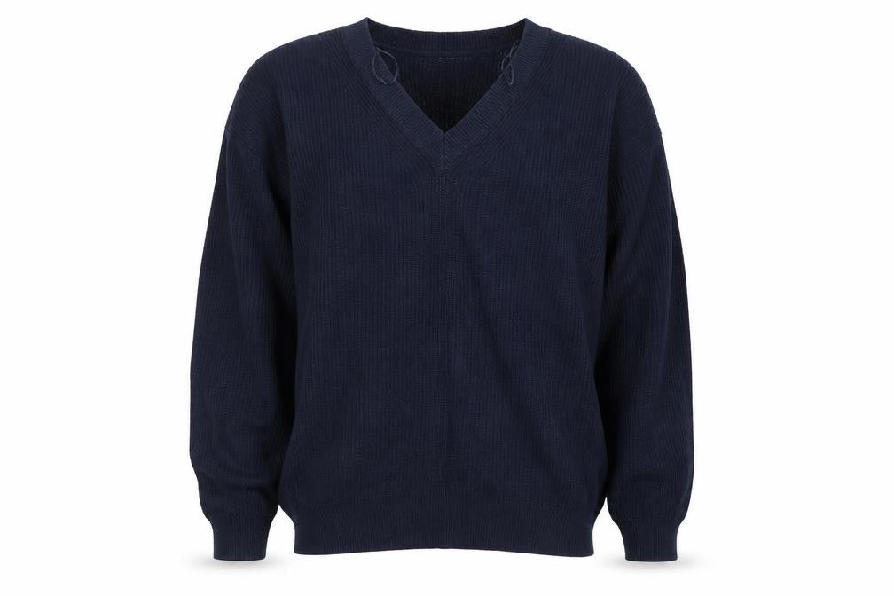 M&S Mens Blue  Cotton Pullover Sweatshirt Size L