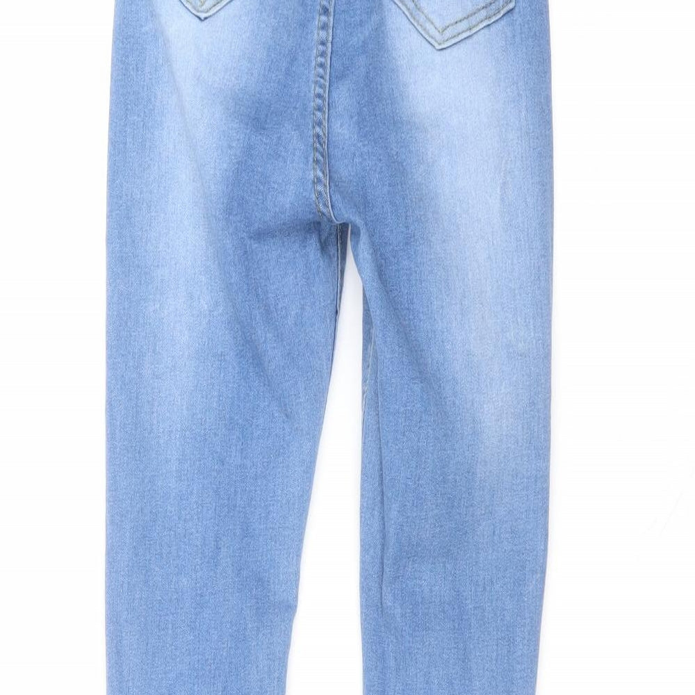 Denim Wise Womens Blue  Cotton Skinny Jeans Size 6 L24 in Regular