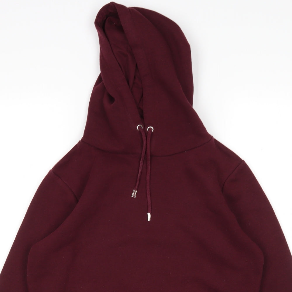 Primark Womens Purple  Polyester Pullover Hoodie Size S