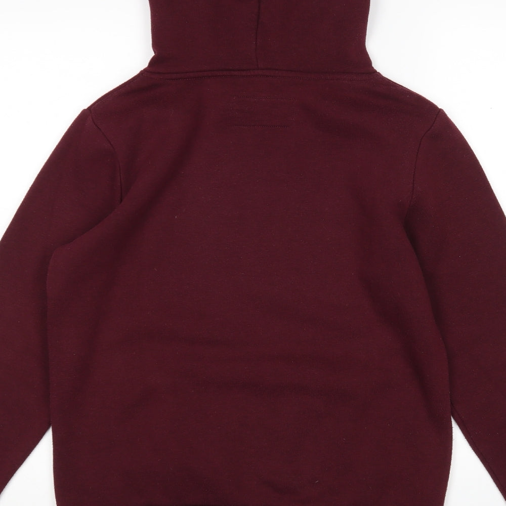 Primark Womens Purple  Polyester Pullover Hoodie Size S