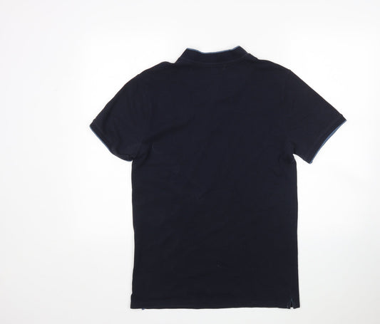 Easy Mens Blue    Polo Size M Collared
