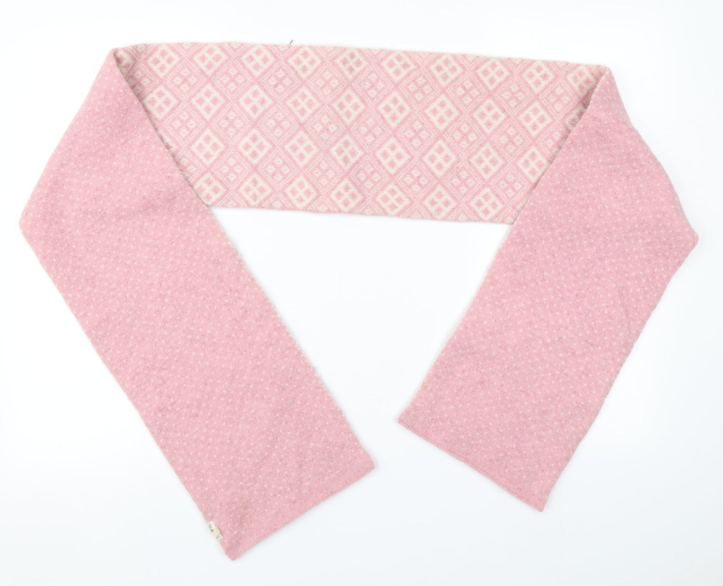 Jack Wills Womens Pink Geometric   Scarf