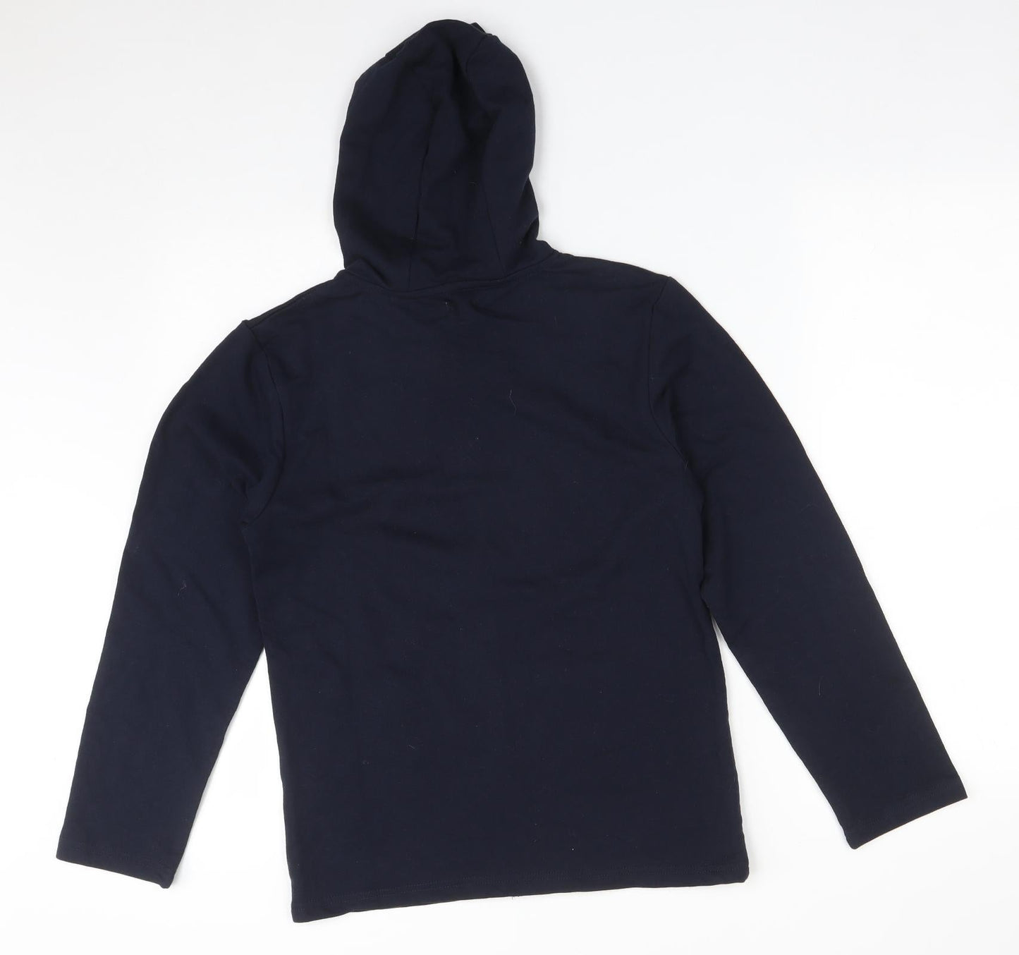 Studio Boys Blue  Cotton Full Zip Hoodie Size 10-11 Years   - POWER DOWN
