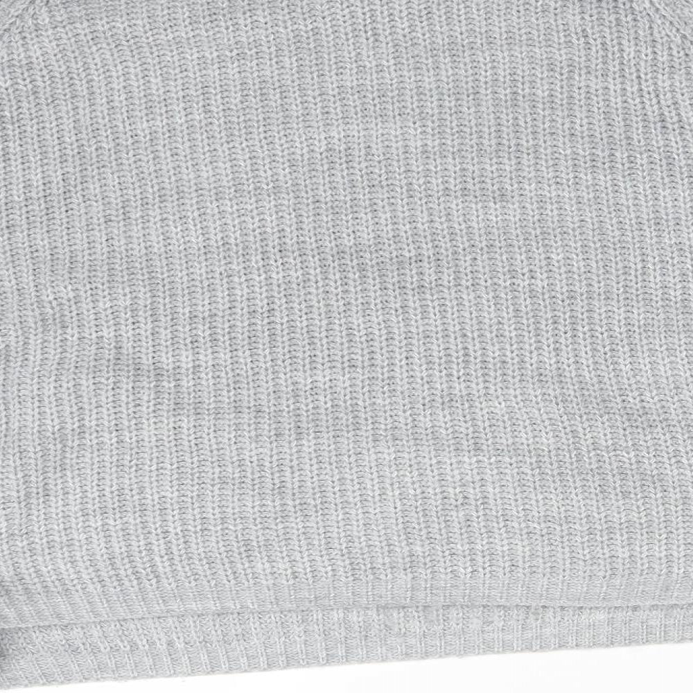 Primark Womens Grey  Acrylic Pullover Sweatshirt Size M