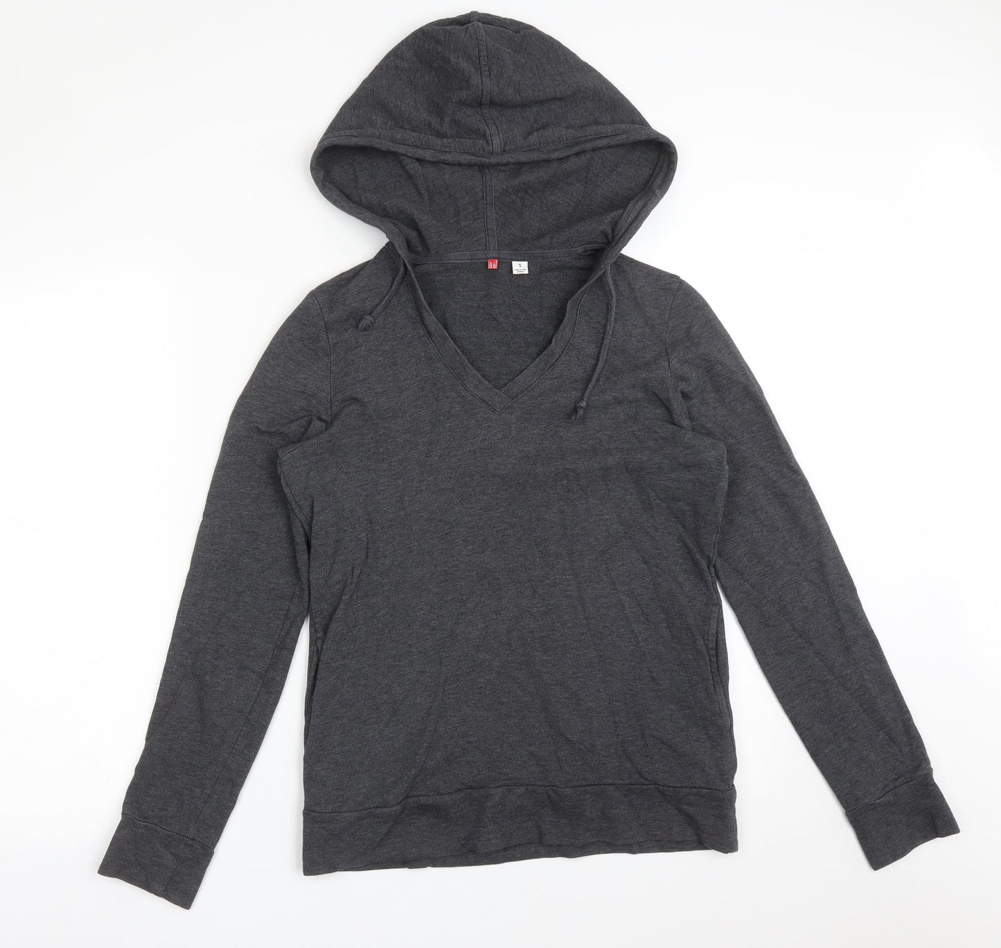 Preworn Womens Grey  Cotton Pullover Sweatshirt Size S