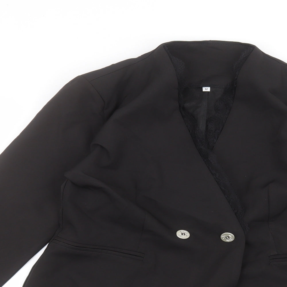 Preworn Womens Black   Jacket  Size M