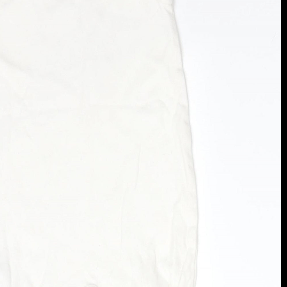Mothercare Girls White Floral Cotton Romper One-Piece Size 6-9 Months   - EVERY DAY IS A LOVELY DAY WITH YOU DADDY
