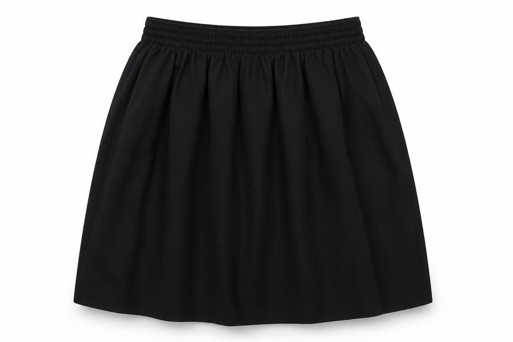 dean schoolwear Girls Black  Polyester A-Line Skirt Size 13-14 Years  Regular