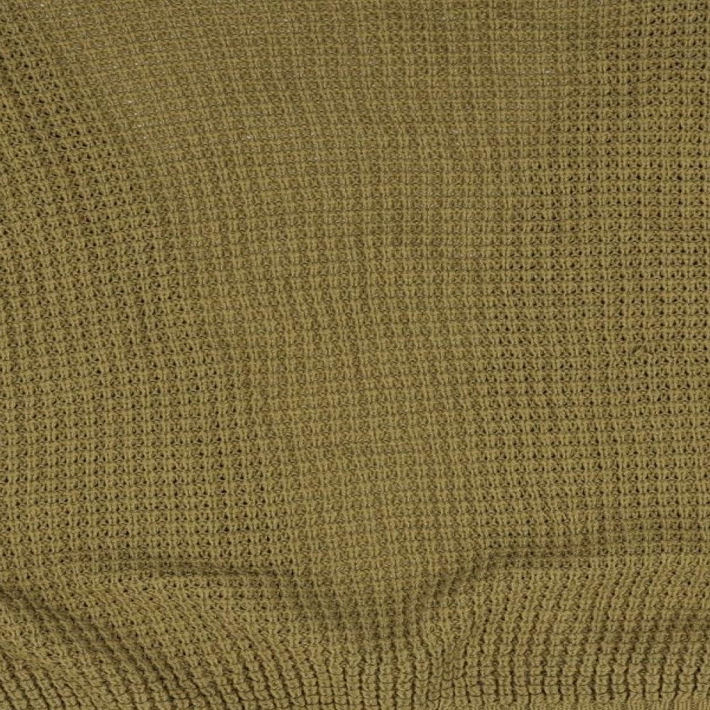 Boohoo Womens Brown V-Neck  Acrylic Cardigan Jumper Size S
