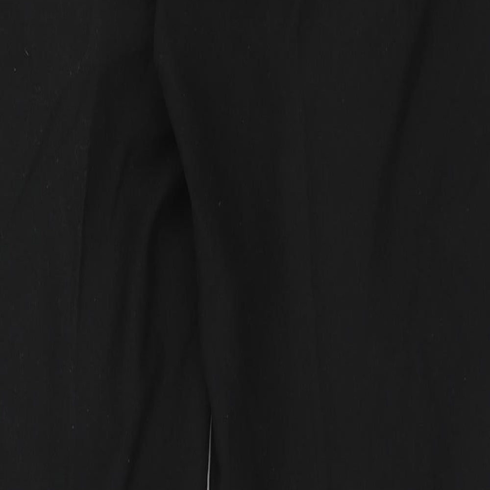 NEXT Womens Black  Polyester Trousers  Size 30 in L30 in Regular
