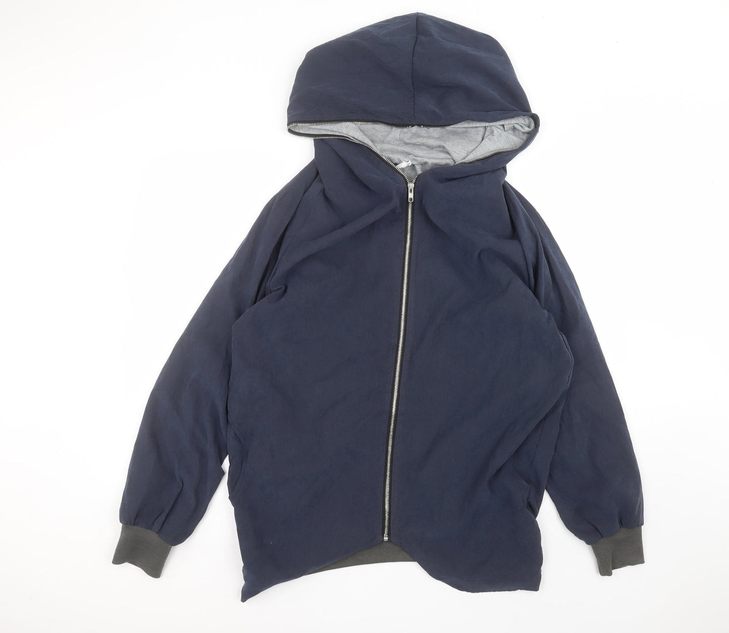 tessara Mens Blue   Parka Coat Size M